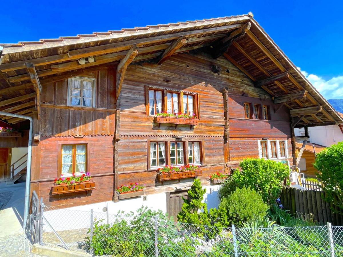 Swisshut Stunning Views Alps Lake - Chalet Erli Darligen Exterior photo